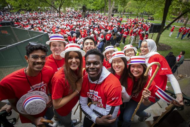 Students at Hey Day
